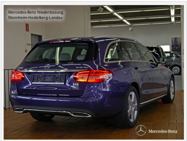 Mercedes-Benz C 250 BlueTEC T-Modell AVANTGARDE 2015 Achteraanzicht