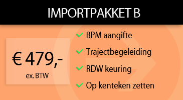 Auto Importpakket B